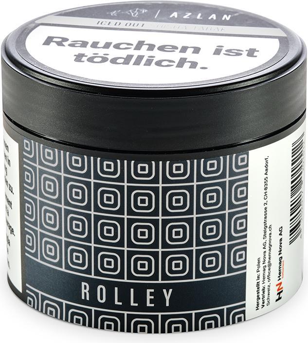 Actual product image Azlan Iced Out Shisha Tobacco - Rolley 200g (Bunch of grapes, Lemon, 200 g)