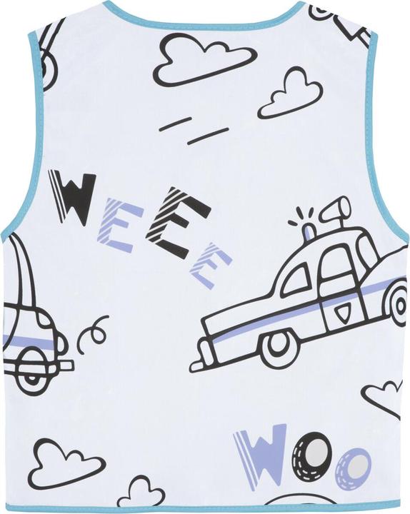Actual product image Korntex Kinder Warnweste Action „Rescue Rangers“ - CO2 Neutral - Silber/Polizei - XS (XS)