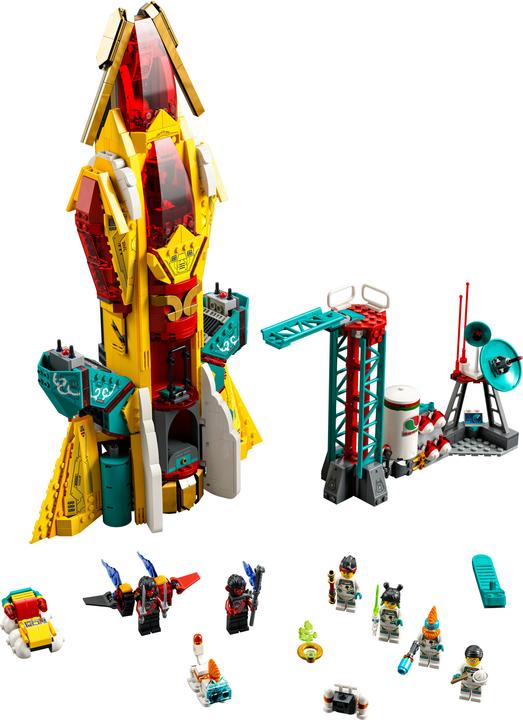 Image du produit LEGO Vaisseau d'exploration (80035, LEGO Monkie Kid, LEGO difficiles à trouver)