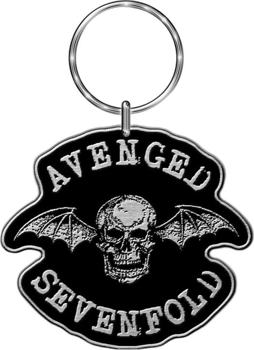 Avenged Sevenfold Death Bat Enamel Keyring