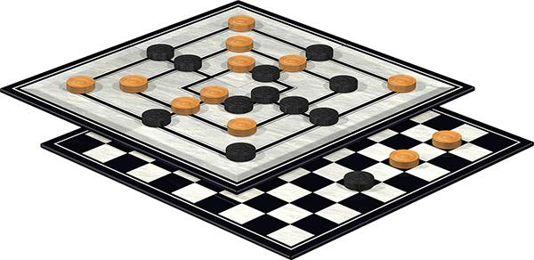 Actual product image Schmidt Spiele Jeu de Dames Marelle Classic Line (French)