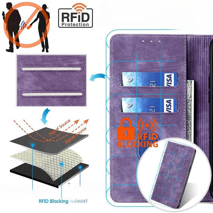 Produktbild Cover-Discount Honor 90 - Hülle mit RFID Blocker violett (Honor 90)