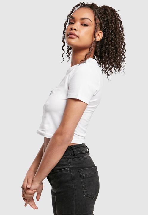 Actual product image Mister Tee Ladies Butterfly Cropped Tee - 15181 (XL)