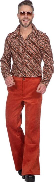 Image du produit Wilbers Costume George rétro des années 70 pour homme, marron (XL)