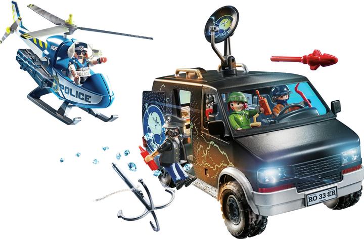 Actual product image Playmobil 70575 Police helicopter chase (70575, Playmobil City Life)