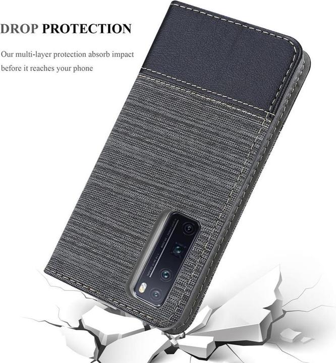 Image du produit Cadorabo Couverture look jeans Book (Huawei Nova 7 Pro 5G)