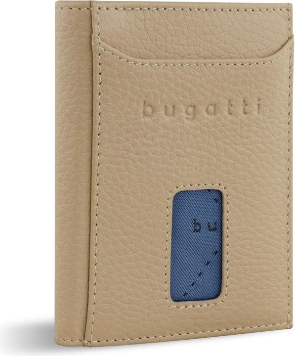 Bugatti Secure Slim - RFID Kreditkartenhalter mit Wiener Münzfach