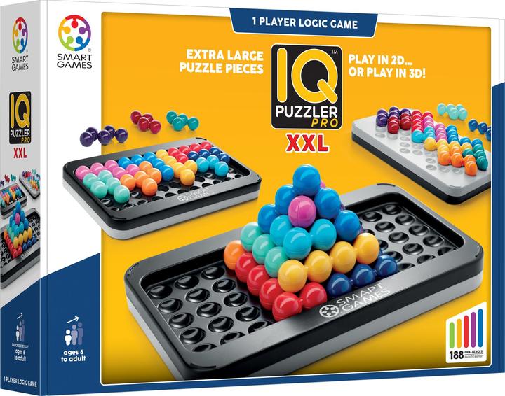 Produktbild Smart Games IQ Puzzler PRO XXL (Deutsch, Französisch, Multilingual, Italienisch, Englisch)