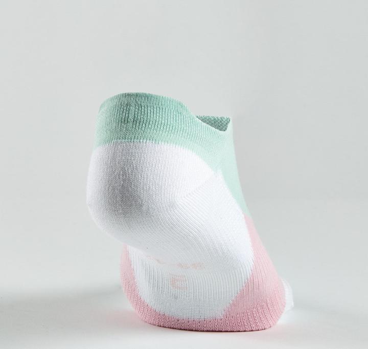 Image du produit Artengo Lot de 3 chaussettes de tennis basses - RS 160 Color Block rose (35, 38)