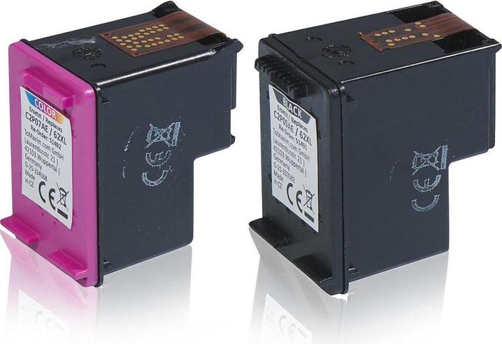 Produktbild Inkadoo Kompatibel zu HP N9J71AE / 62 XL enthält BK,CL