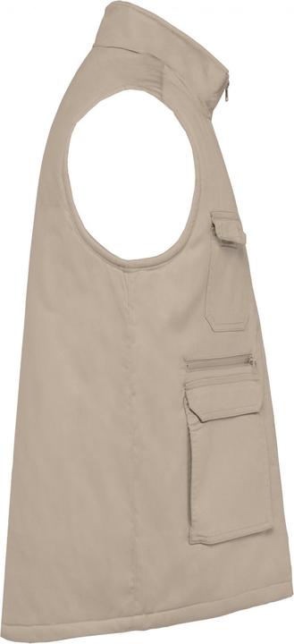 Actual product image Kariban Padded multi-pocket polycotton vest (XL)