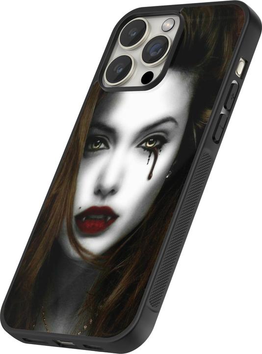 Immagine prodotto PhoneLook Coque Silicone rigide noir Halloween 2023 vampiro gotico (Apple iPhone 15 Pro Max)