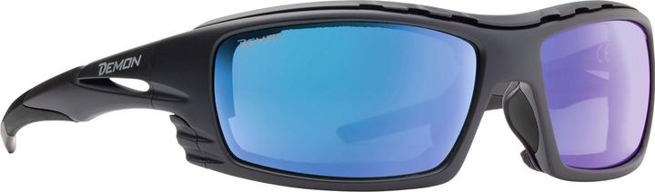 specchio nero opaco-blu fumo