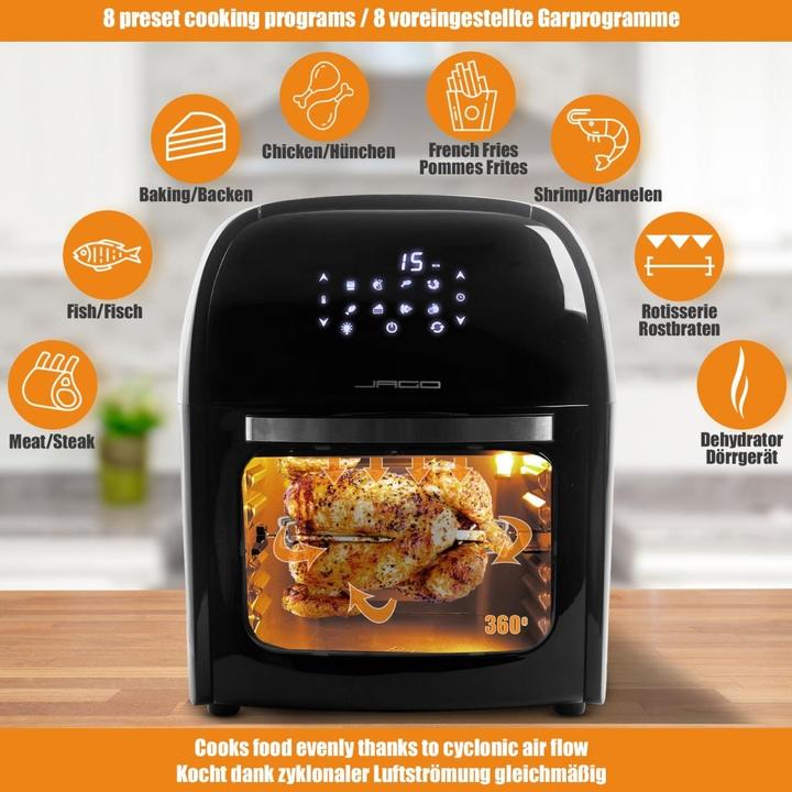 Immagine prodotto Jago Heissluftfritteuse 8in1