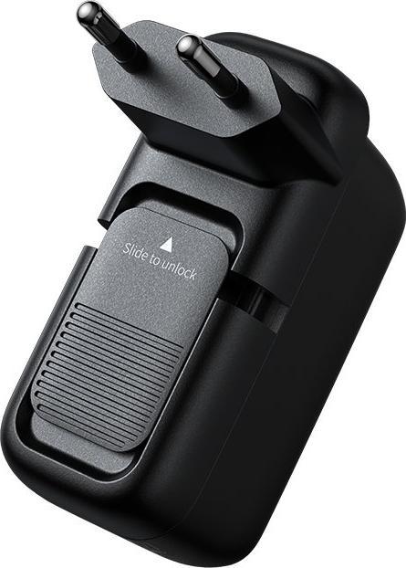 Actual product image Mcdodo Mini Charger 65W Type-C + USB - Reddot Winner 2021 - Black (65 W)