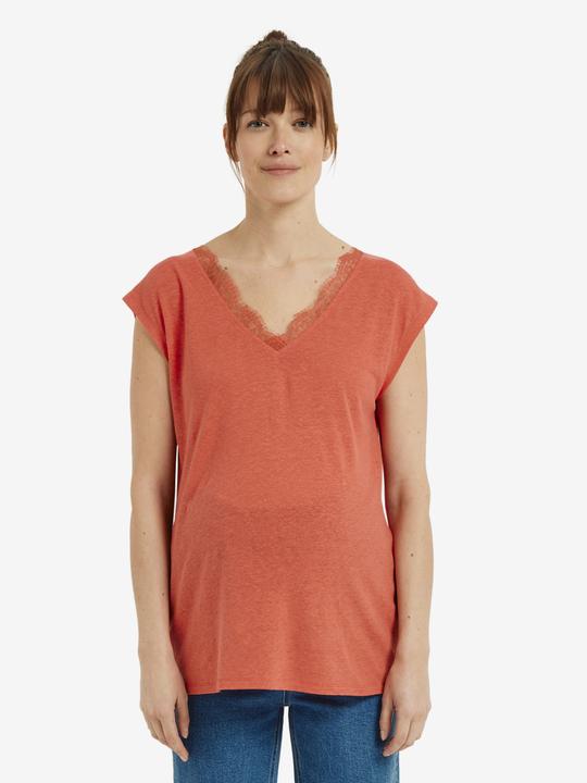 Actual product image Vertbaudet Wendbares Umstands-Shirt aus Leinenmix (W36/L38)