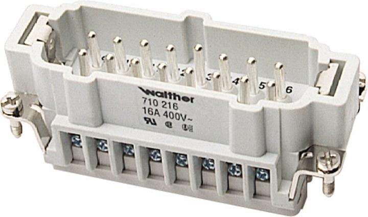 Image du produit Walther Insert à broche B16 710216 0,5-2,5qmm, 20-14AWG