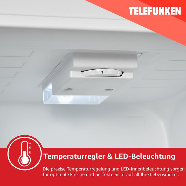 Produktbild Telefunken Einbau-Kühl-Gefrierkombination | Einbaukühlschrank mit Gefrierfach | 178cm Nische | 251 L (251 l)