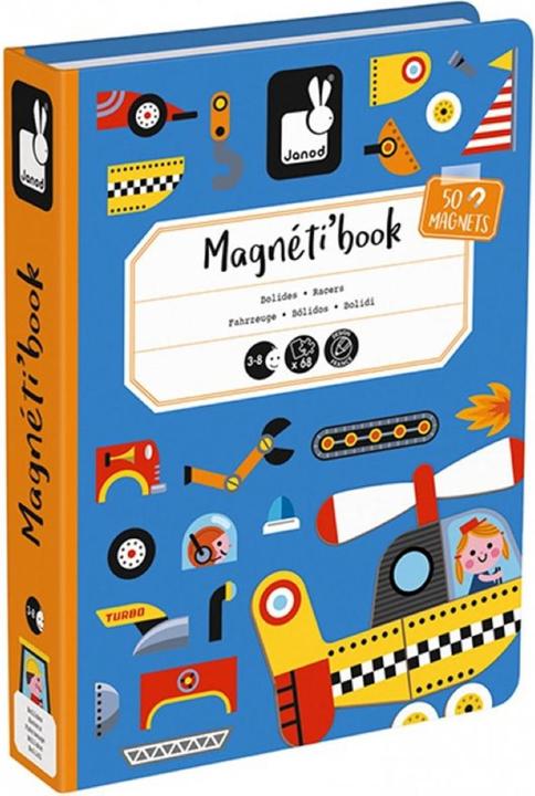 Actual product image Janod Magnet book (German)