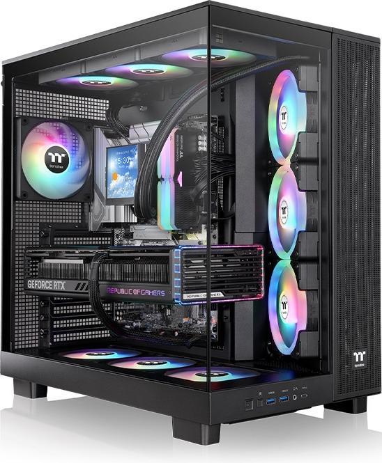 Thermaltake Tt View 380 XL TG ARGB Black (mATX, Mini-ITX, ATX)