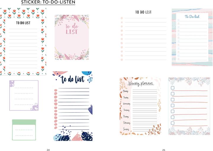 Produktbild Bullet Journal – Stickerbuch für Lehrer