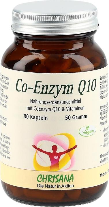 Immagine prodotto Chrisana Co-Enzym Q10 Kapsel (90 Pezzo/i, Pillole, 70 g)