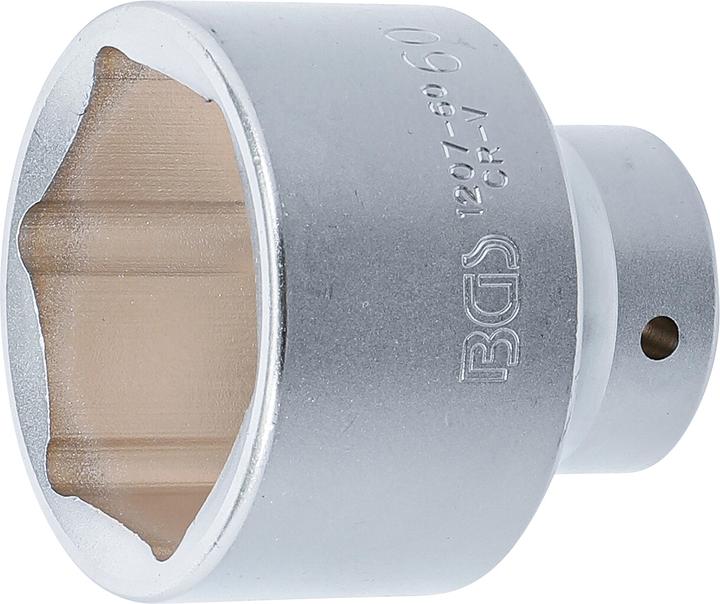 Image du produit BGS Douille pour clé, six pans 20 mm (3/4") 60 mm (60 mm)