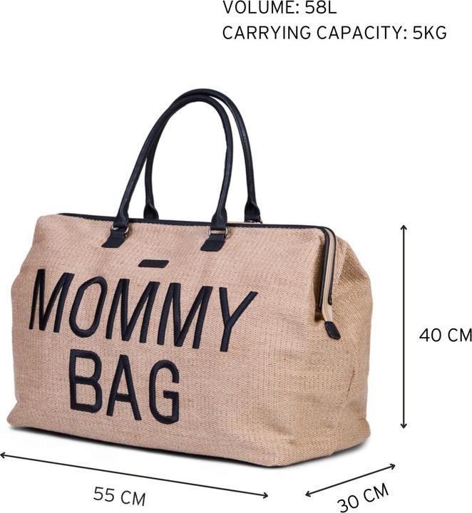 Actual product image Childhome Big Mommy Bag Mommy Bag, Raffiraffia Look