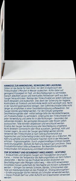 Produktbild dm babylove Babylove, weiches Silikon -Mundstück, Grösse 2, ab 6 Monaten, 1 Stück