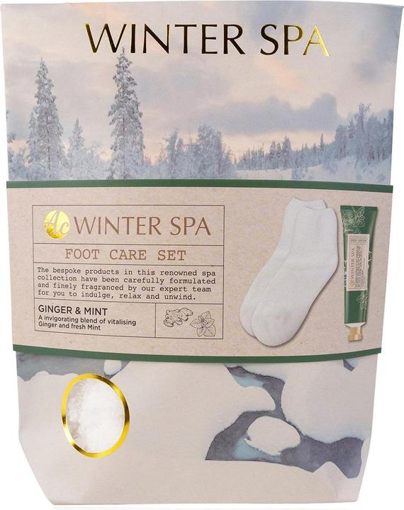Immagine prodotto Accentra Set per la cura dei piedi WINTER SPA in confezione regalo, con calzini confortevoli (60 ml)