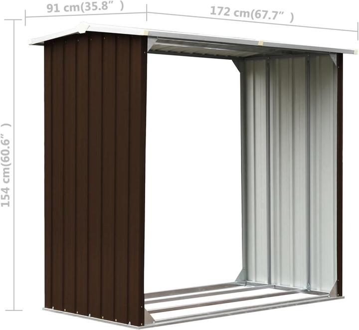 Actual product image VidaXL Bari (172 x 91 x 154 cm)