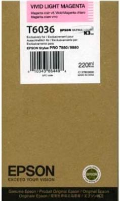 Immagine prodotto Epson Cartuccia d'inchiostro vivido luce mag. T603600 Stylus Pro 7880/9880ml (M)
