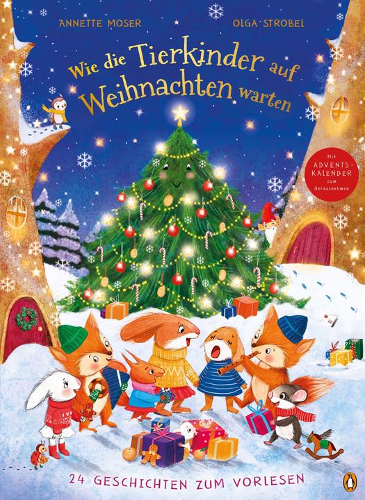 Produktbild Wie die Tierkinder auf Weihnachten warten (Deutsch, Annette Moser, 2022)