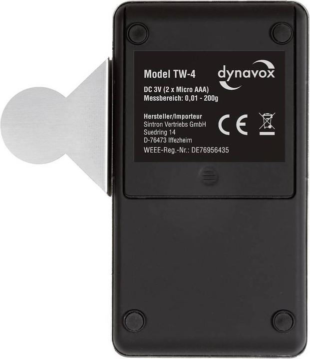 Produktbild Dynavox Elektronische Tonarmwaage TW-4 (Tonarm)