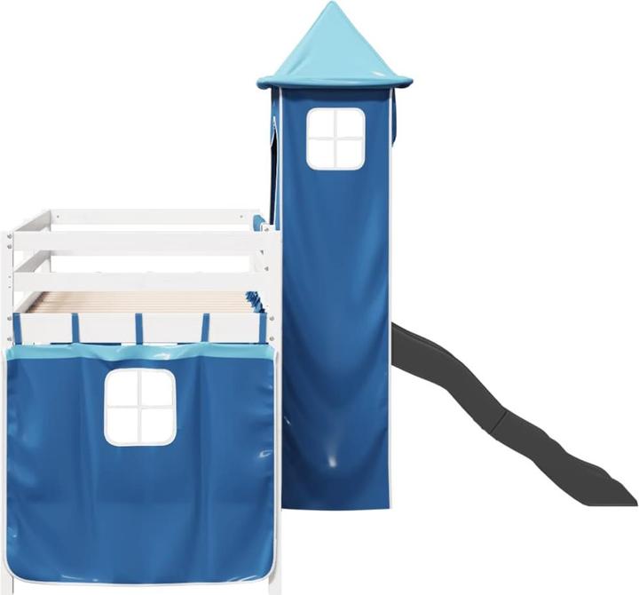 Actual product image VidaXL Children's loft bed with tower (80 x 200 cm)