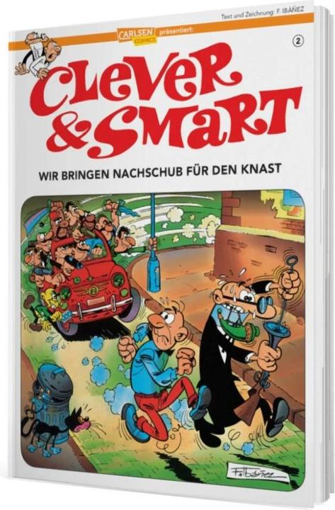 Actual product image Clever und Smart 2: Clever & Smart, Band 2 (German, Francisco Ibáñez, 2018)