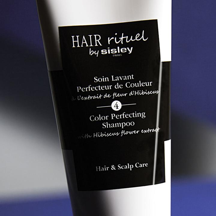 Produktbild Hair Rituel by Sisley Soin Lavant Perfecteur de Couleur Ã l'extrait de fleur d'Hibiscus (200 ml, Flüssiges Shampoo)