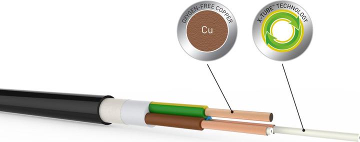 Actual product image QED Xt5 Power Cable 3m (3 m)