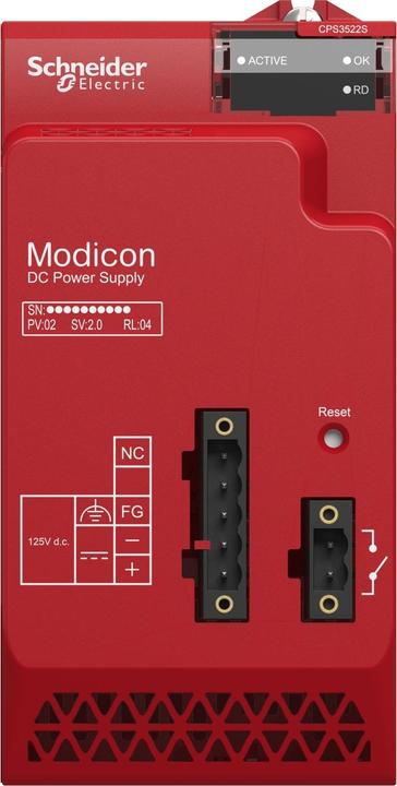 Produktbild Schneider Electric M580S NETZTEIL 125VDC REDUNDANT BMXCPS3522S