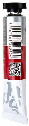 Actual product image Pebeo T7 Extra Fine Gouache (Cadmium red dark imitation, 20 ml)
