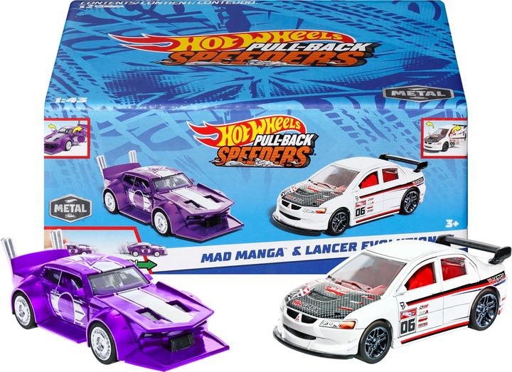 Produktbild Hot Wheels Pull-Backs 2-Pack