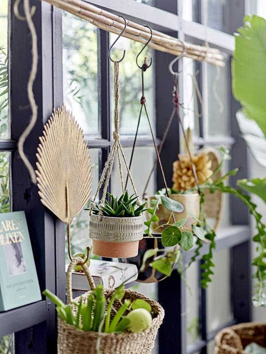 Produktbild Creative Collection Hellan Flowerpot, Hanging, Black, Stoneware (29.30 cm)