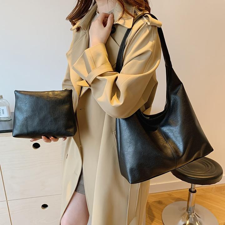 Produktbild Only-Bags.Store Ein stilvolles und vielseitiges zweiteiliges Set, bestehend aus einer weichen und bequemen
