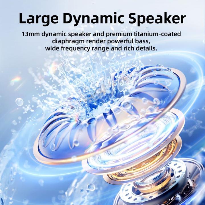 Actual product image Joyroom Magnetic Wireless Neckband Headphones, JR-DS1, (red) (20 h, Wireless)