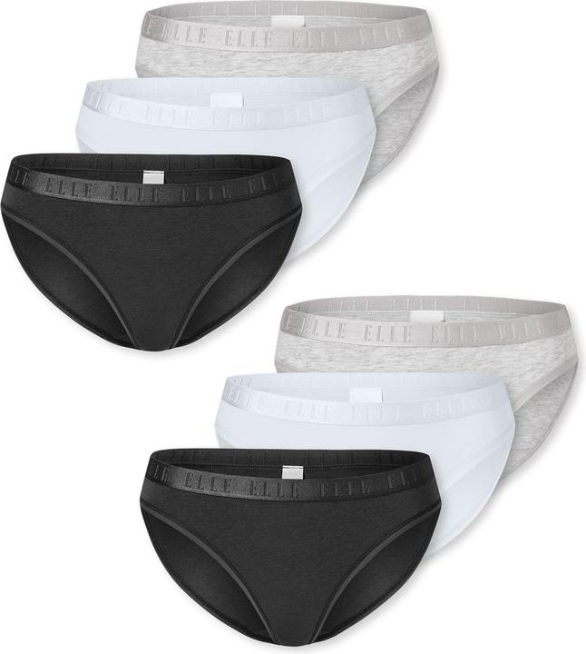 Actual product image Elle Slip Bikini Brief - SUPER SOFT (L, pack of 6)
