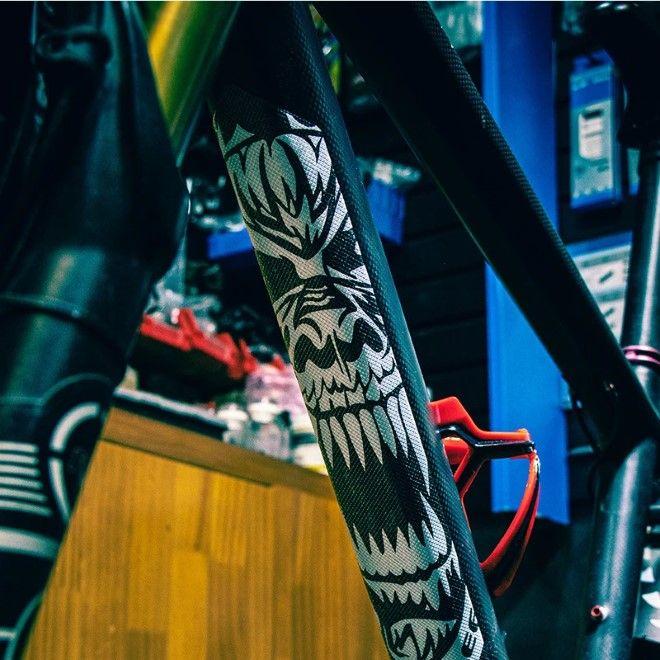 Actual product image Enlee Bike stickers Bicycle stickers for the frame