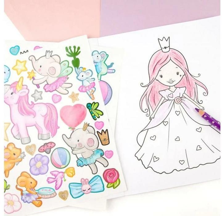 Actual product image Depesche Colouring Book Princess Mimi 24 pages