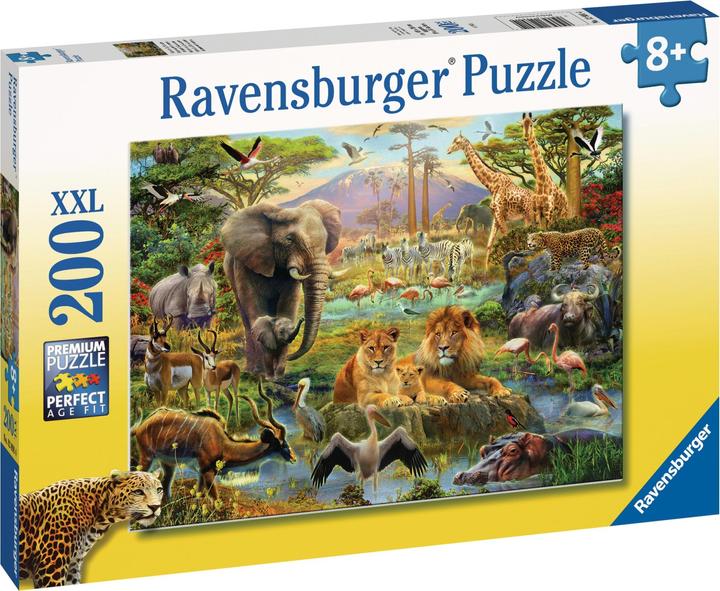Produktbild Ravensburger Tiere des Savannah-Puzzles (200 Teile)