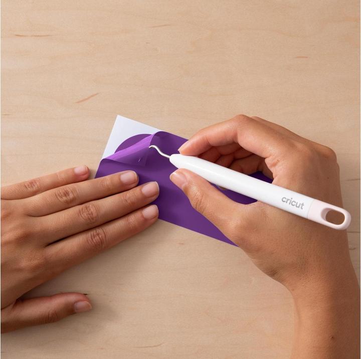 Actual product image Cricut Vinyl Film Heat Activated 30 x 60 cm, Purple/Turquoise (1 x)