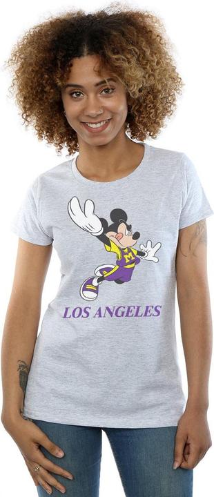 Actual product image Disney Womens/Ladies Mickey Mouse Los Angeles Cotton T-Shirt (S)